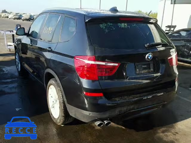 2016 BMW X3 5UXWX9C53G0D94462 зображення 2