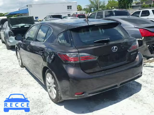 2012 LEXUS CT JTHKD5BH0C2050871 Bild 2