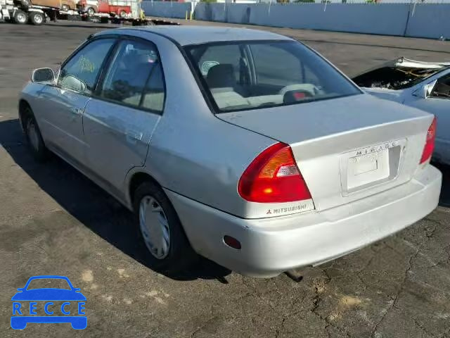 1999 MITSUBISHI MIRAGE JA3AY36C6XU008170 image 2