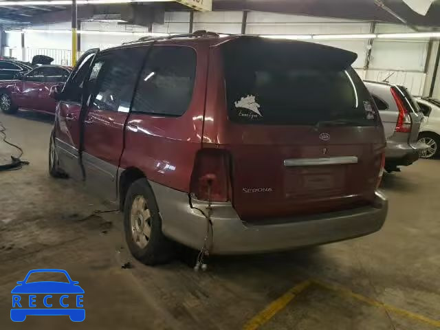 2003 KIA SEDONA KNDUP131836442310 image 2