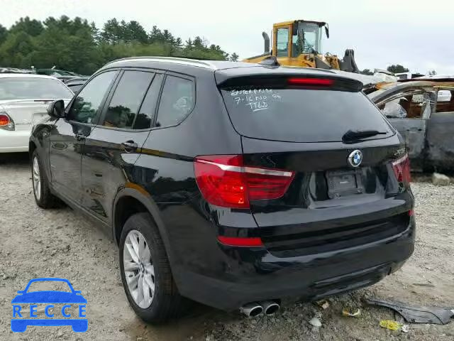 2017 BMW X3 5UXWX9C39H0W67014 image 2