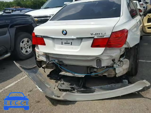 2011 BMW 740 WBAKB4C56BC573873 зображення 8