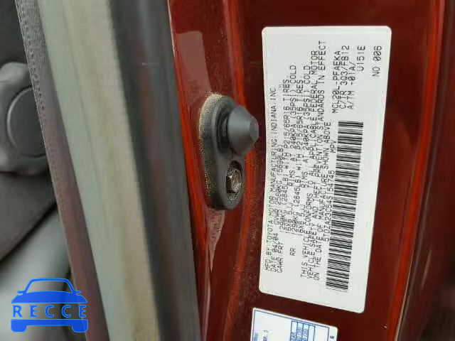 2004 TOYOTA SIENNA 5TDZA23C54S154745 image 9