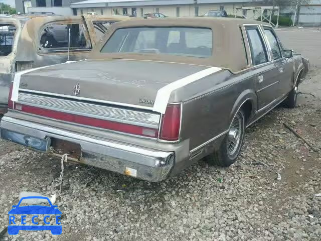 1989 LINCOLN TOWN CAR 1LNBM81F4KY636810 image 3