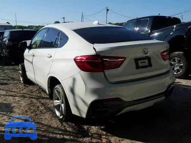 2016 BMW X6 XDRIVE3 5UXKU2C53G0N79848 image 2