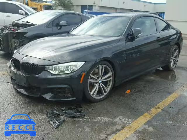 2014 BMW 435 WBA3R1C57EK191098 зображення 1