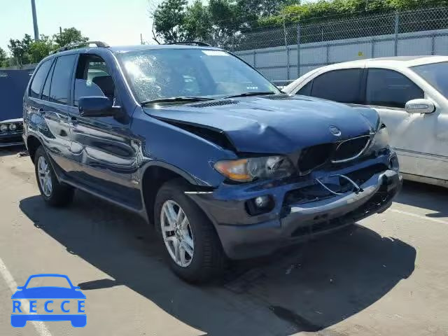 2005 BMW X5 5UXFA13595LY01325 зображення 0