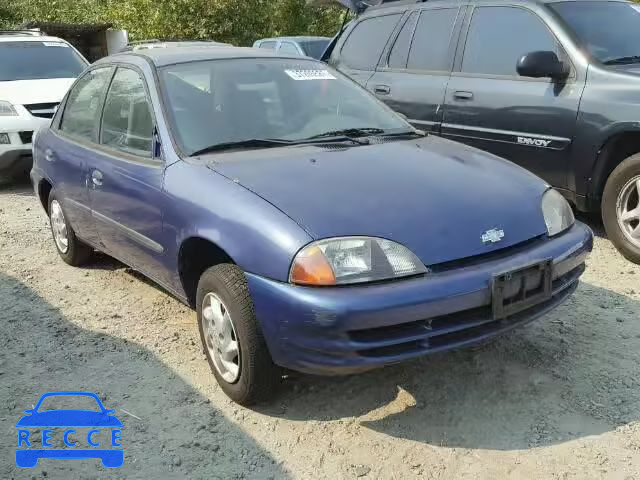 1999 CHEVROLET METRO 2C1MR522XX6726496 image 0