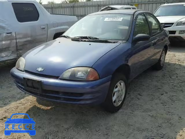 1999 CHEVROLET METRO 2C1MR522XX6726496 image 1