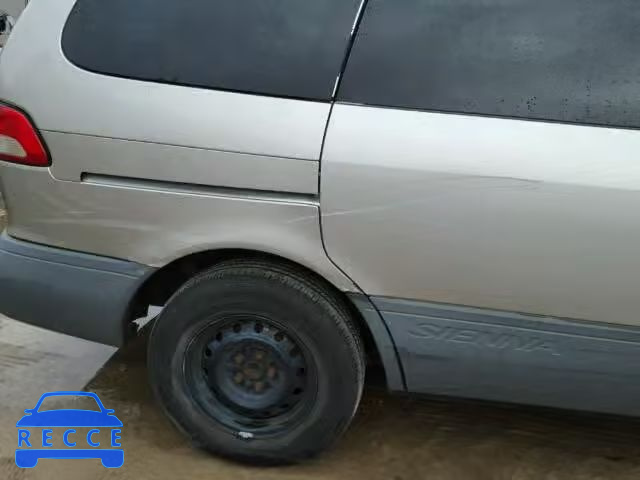 2001 TOYOTA SIENNA 4T3ZF19C01U350699 image 9