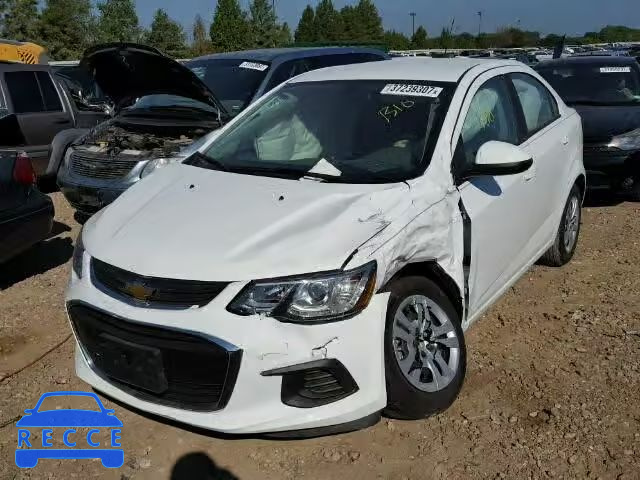 2017 CHEVROLET SONIC 1G1JB5SH9H4160129 зображення 8