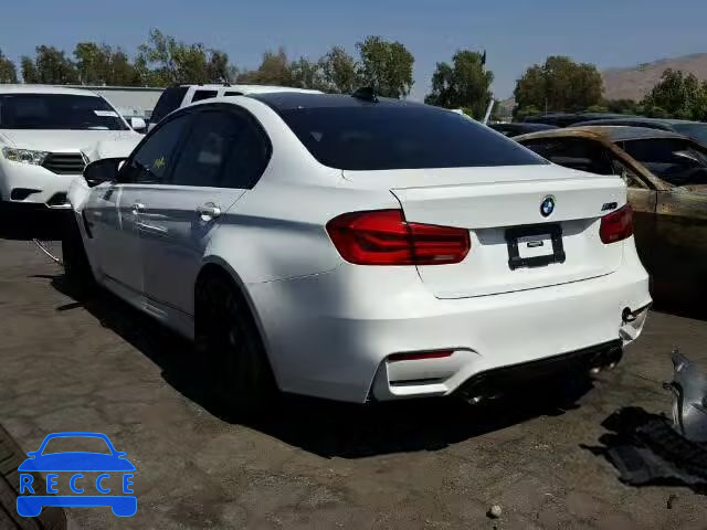 2017 BMW M3 WBS8M9C34H5G85339 зображення 2