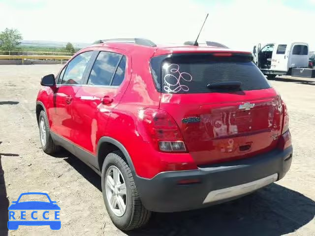 2015 CHEVROLET TRAX 3GNCJRSB3FL236531 зображення 2