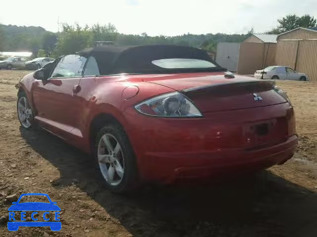 2009 MITSUBISHI ECLIPSE 4A3AL25F29E029971 image 2