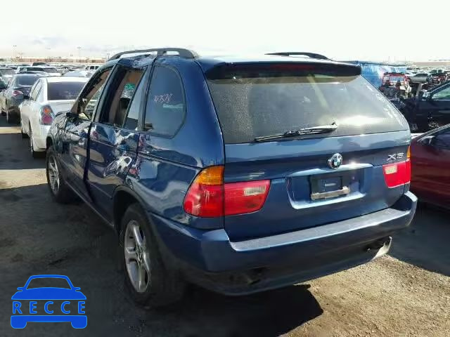 2003 BMW X5 5UXFA53533LW25277 image 2