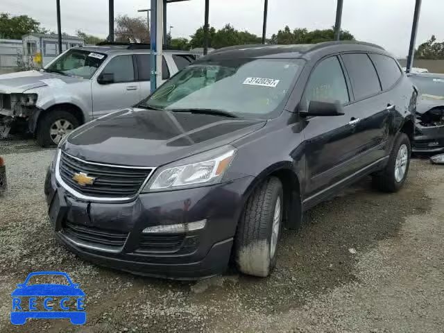 2016 CHEVROLET TRAVERSE 1GNKRFKD6GJ160123 image 1