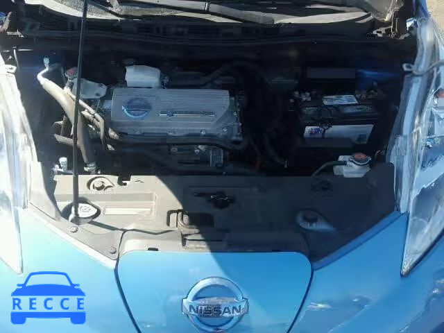 2012 NISSAN LEAF JN1AZ0CP2CT026513 image 6