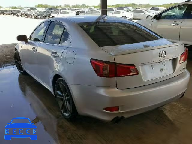 2011 LEXUS IS 250 JTHBF5C25B5152121 image 2