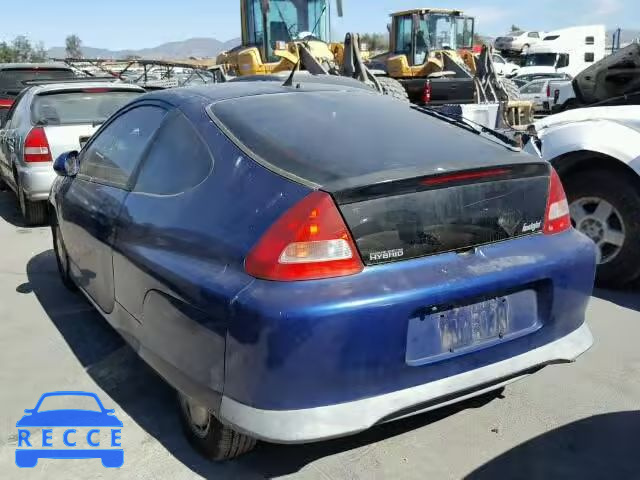 2001 HONDA INSIGHT JHMZE13511T001551 зображення 2