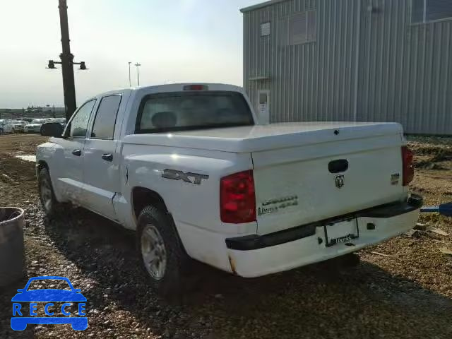 2008 DODGE DAKOTA SXT 1D3HW38N28S536393 image 2