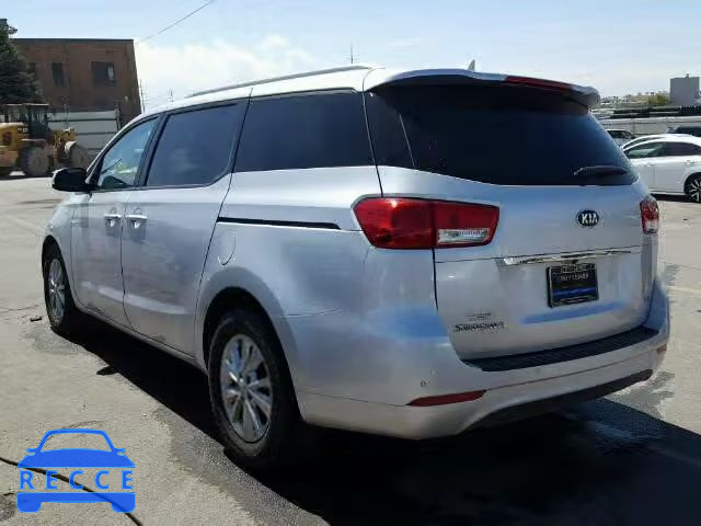 2016 KIA SEDONA KNDMB5C17G6198659 image 2