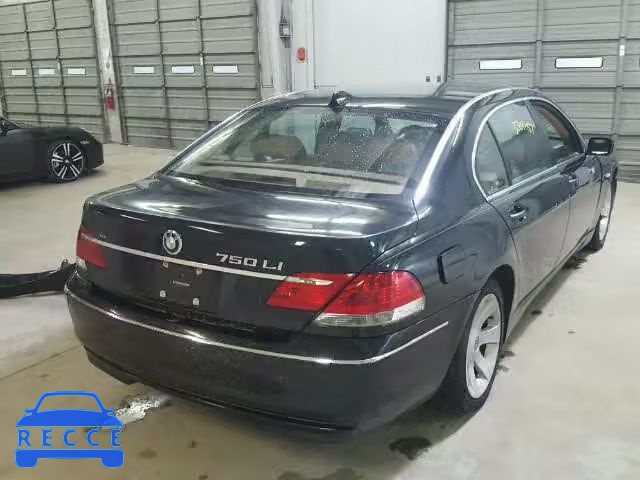 2007 BMW 750 WBAHN83577DT65592 зображення 3