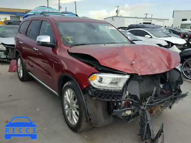 2014 DODGE DURANGO CI 1C4RDHEG5EC125579 зображення 0