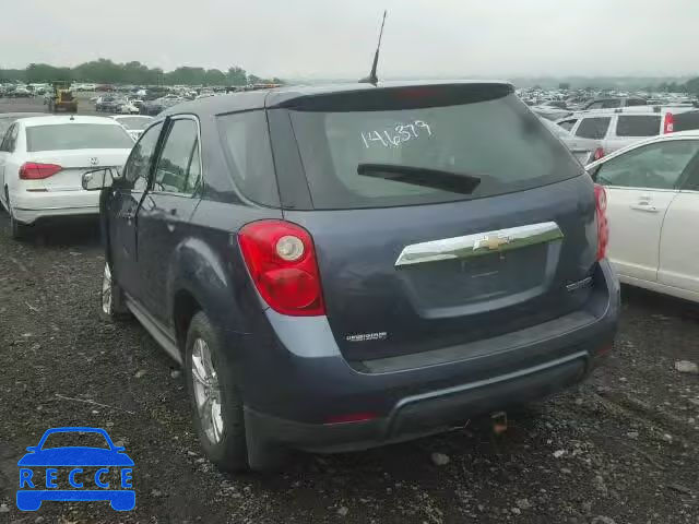 2013 CHEVROLET EQUINOX 2GNALBEK3D6146379 image 2