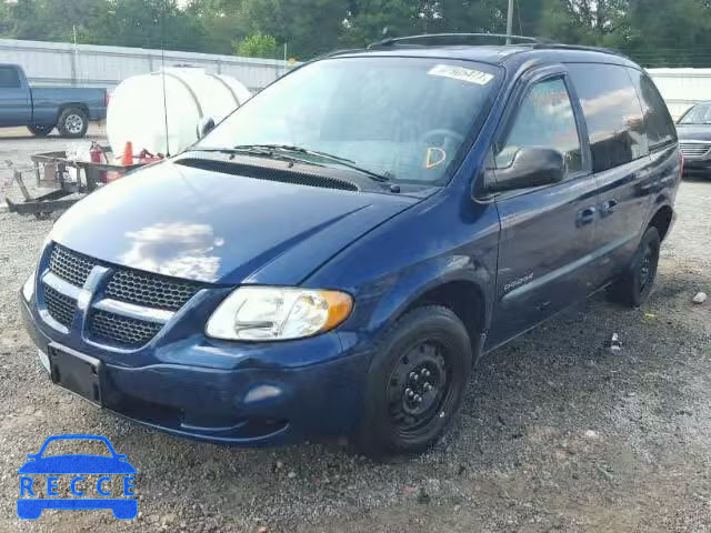 2001 DODGE CARAVAN 1B4GP45311B141084 image 1