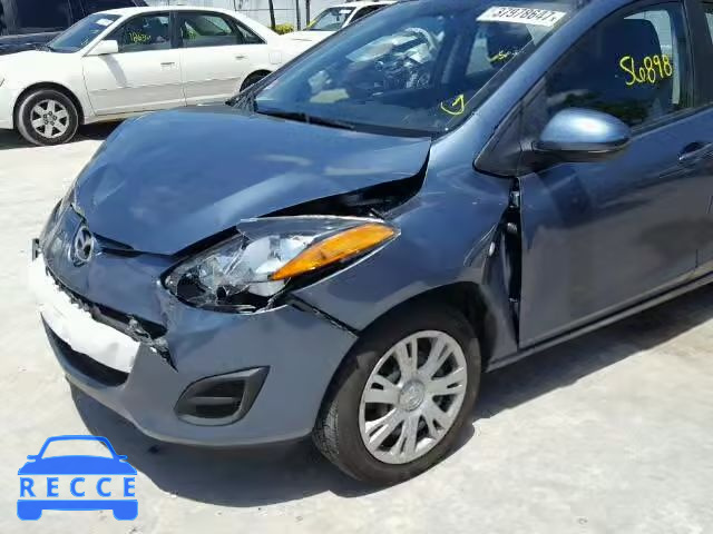 2014 MAZDA MAZDA2 JM1DE1KY7E0172755 image 8