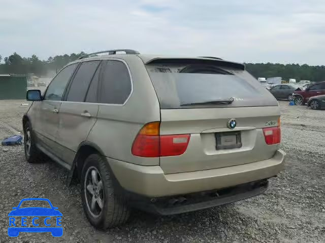 2001 BMW X5 WBAFB33501LH16782 image 2