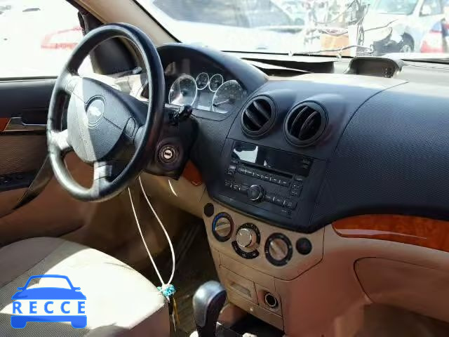 2011 CHEVROLET AVEO KL1TD5DE2BB160500 зображення 8