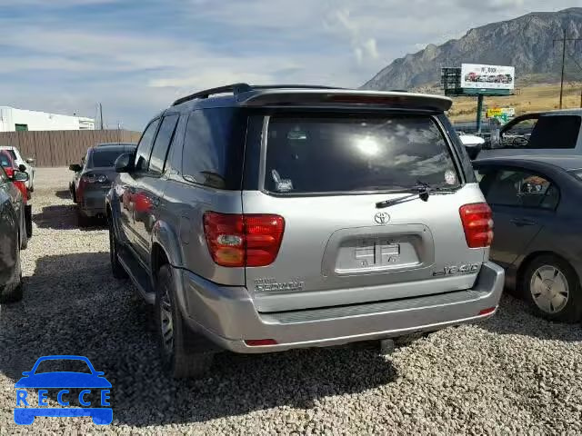 2004 TOYOTA SEQUOIA 5TDBT48A64S217477 зображення 2