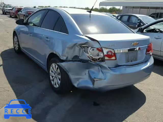 2011 CHEVROLET CRUZE 1G1PC5SH6B7301834 image 2