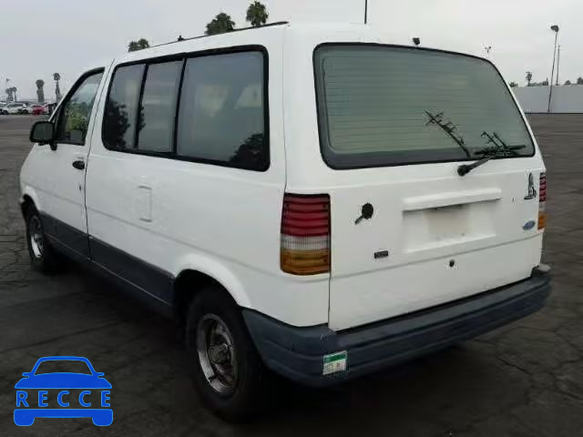 1988 FORD AEROSTAR 1FMCA11U6JZB44517 image 1