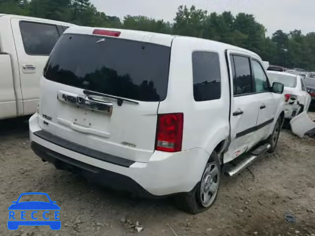 2014 HONDA PILOT LX 5FNYF4H22EB041785 image 3