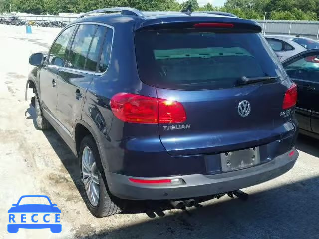 2012 VOLKSWAGEN TIGUAN WVGBV7AX4CW548563 зображення 2