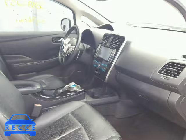 2015 NISSAN LEAF 1N4AZ0CP0FC312383 зображення 4