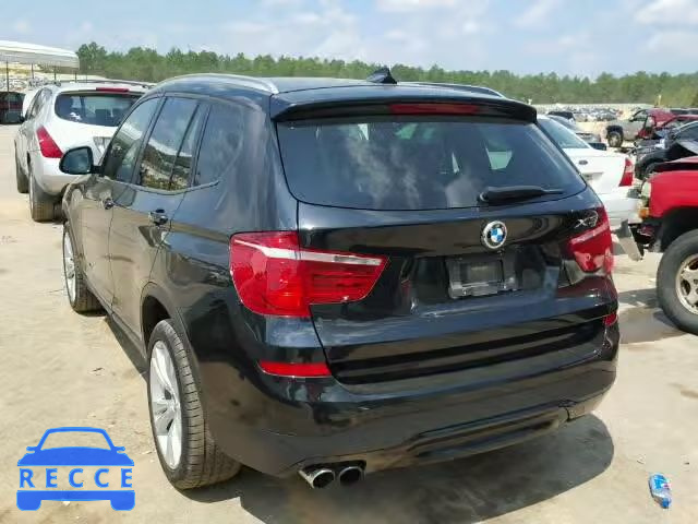 2015 BMW X3 XDRIVE3 5UXWX7C5XF0K31520 зображення 2