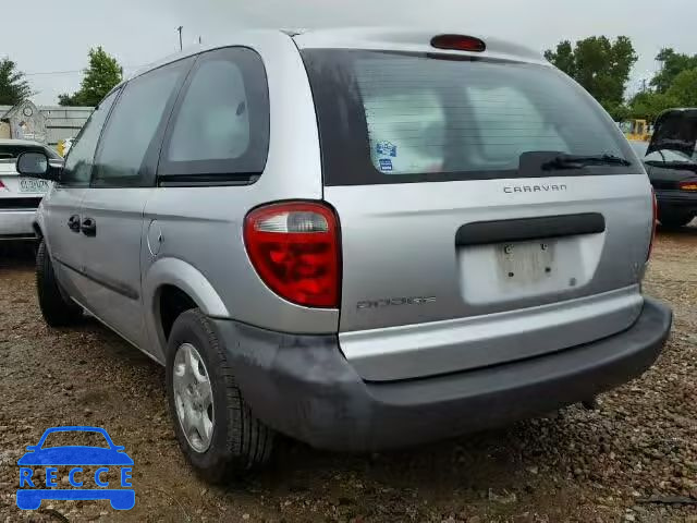 2002 DODGE CARAVAN EC 1B4GP15B02B626498 image 2