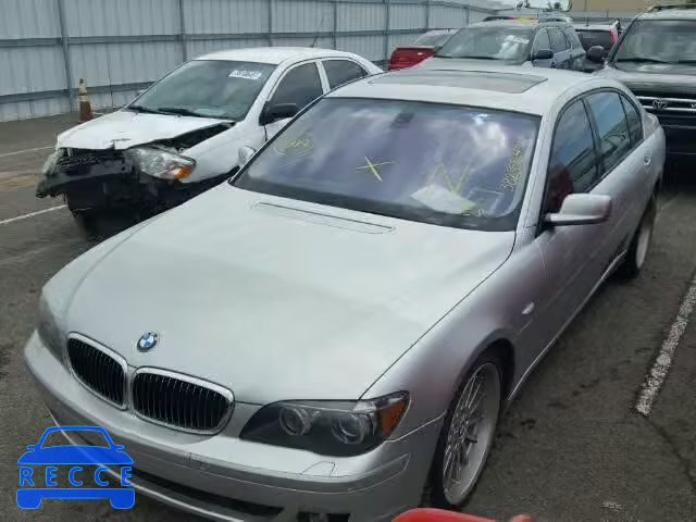 2007 BMW 750 WBAHN83567DT70539 зображення 1