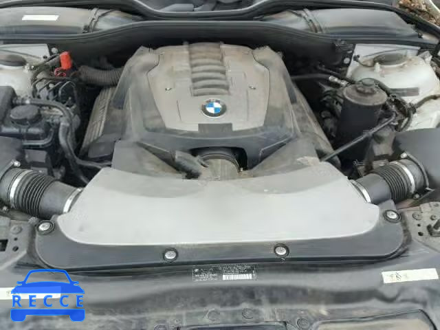 2007 BMW 750 WBAHN83567DT70539 image 6