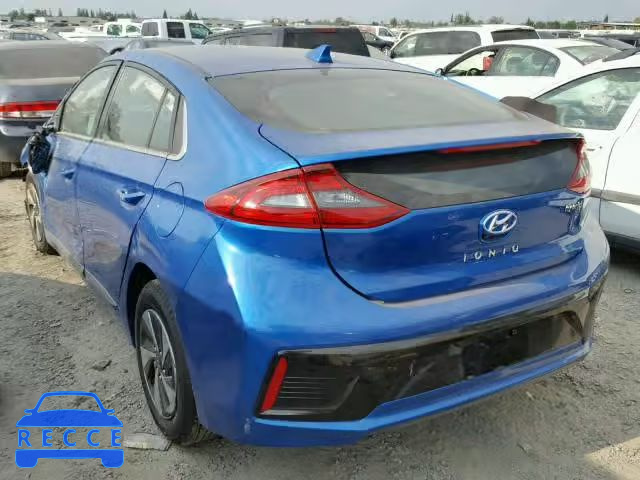 2017 HYUNDAI IONIQ KMHC75LC5HU039162 image 2