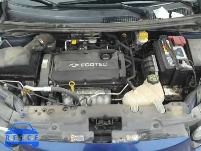 2013 CHEVROLET SONIC 1G1JC6SH4D4244436 зображення 6