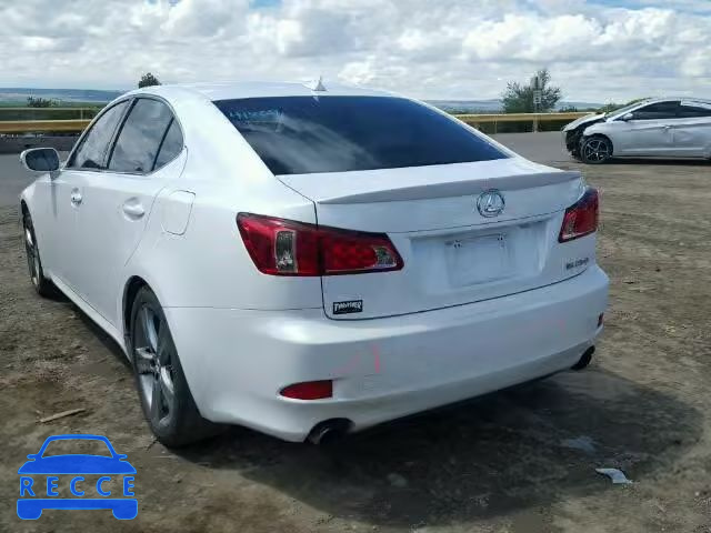 2011 LEXUS IS JTHBF5C27B5145638 image 2