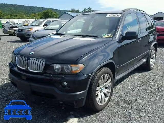 2005 BMW X5 5UXFA93545LE82434 зображення 1