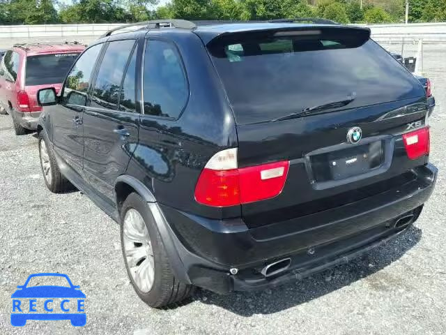 2005 BMW X5 5UXFA93545LE82434 зображення 2