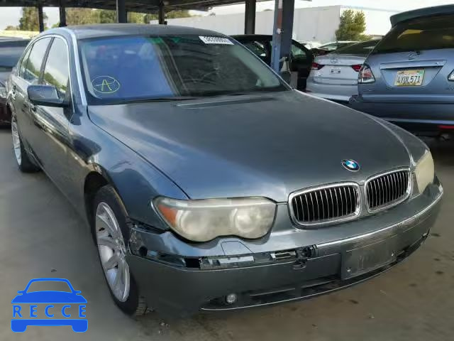 2002 BMW 745 WBAGN63452DR04596 image 0
