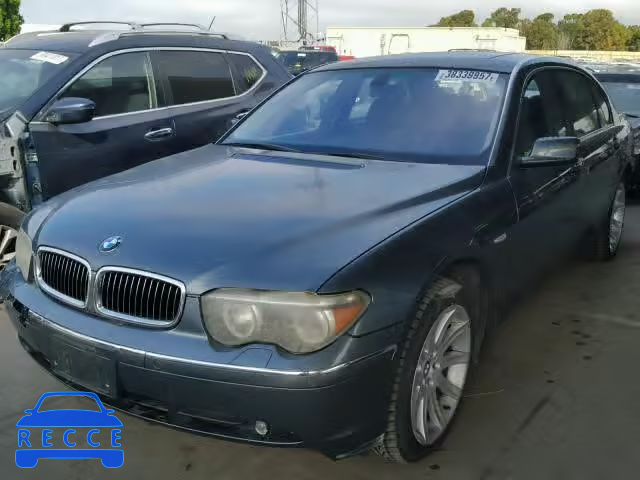 2002 BMW 745 WBAGN63452DR04596 зображення 1
