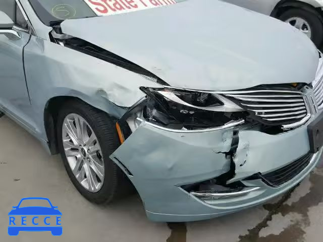 2014 LINCOLN MKZ HYBRID 3LN6L2LU2ER823110 image 8